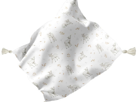 Otulacz 70x70 z chwostami Little sheep
