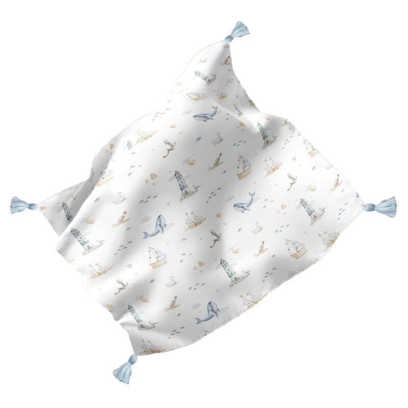 Otulacz 100x100 z chwostami Marine
