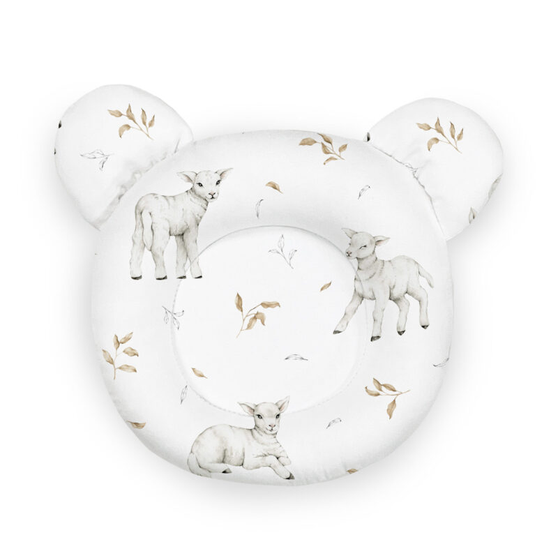 Poduszka z dziurką miś Little sheep