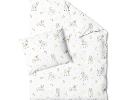 Komplet pościeli 2el. 75x65+30x40 z wkładem Little sheep