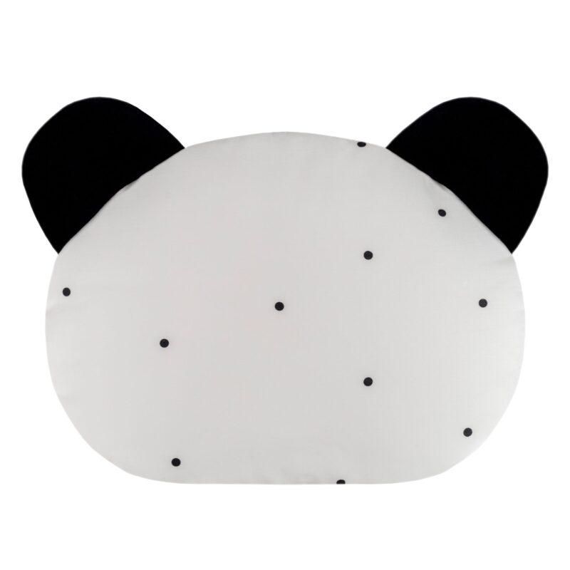 Poduszka miś Dots czarny