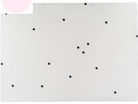 Poduszka 30x40 Dots pudrowy róż
