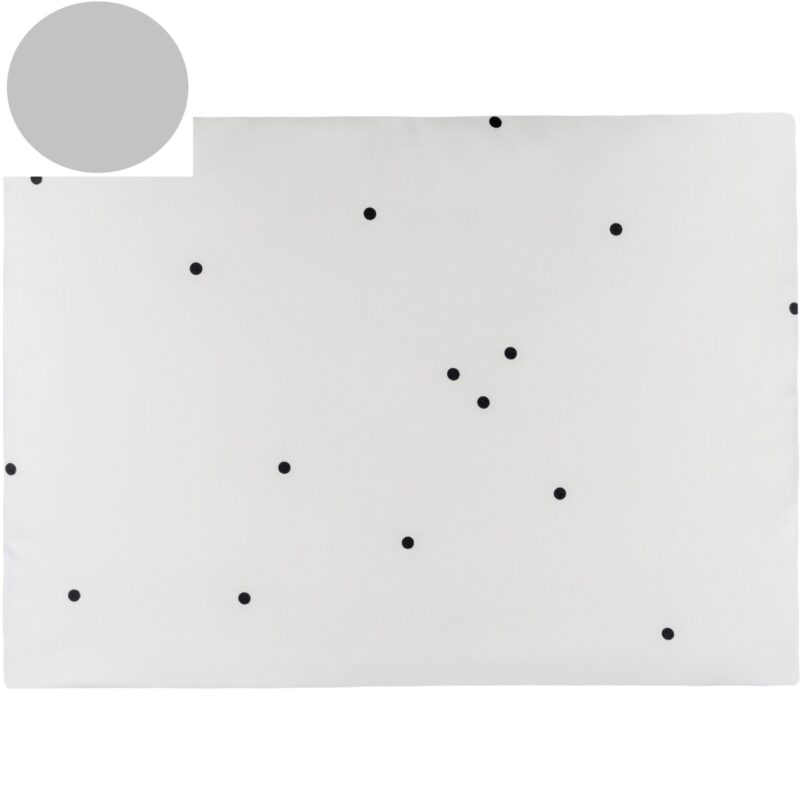 Poduszka 30x40 Dots jasnoszary