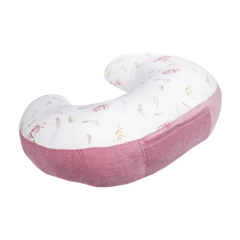 Poduszka do karmienia Blossom brudny róż