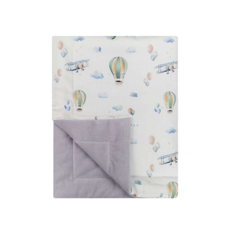 Kocyk 100x75 Balloon jasnoszary