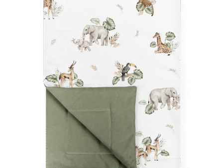Kocyk 100x75 Safari khaki