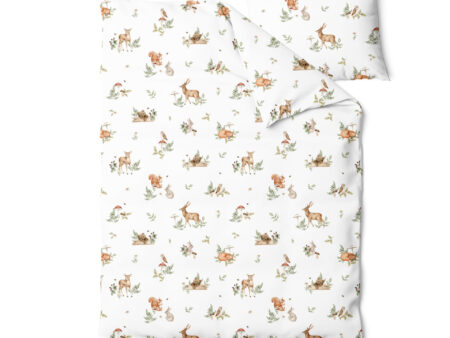 Komplet poszewek 200x140+70x80 Woodland Story