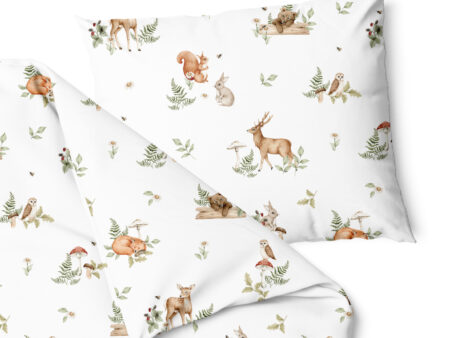 Komplet poszewek 75x65+30x40 Woodland Story