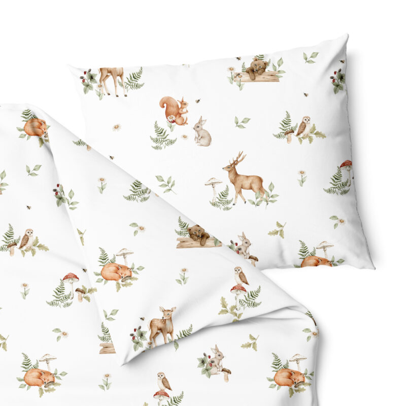 Komplet poszewek 75x65+30x40 Woodland Story
