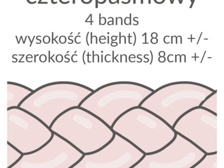 Ochraniacz warkocz czteropasmowy