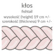 Ochraniacz warkocz kłos