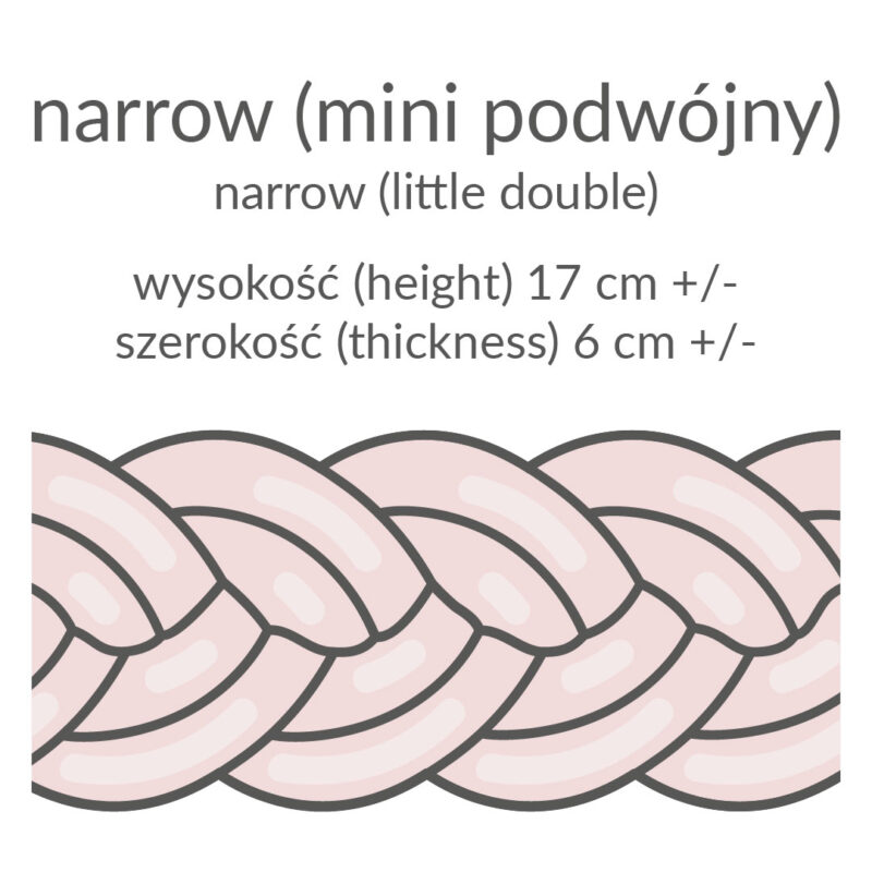 Ochraniacz warkocz Narrow (wąski)